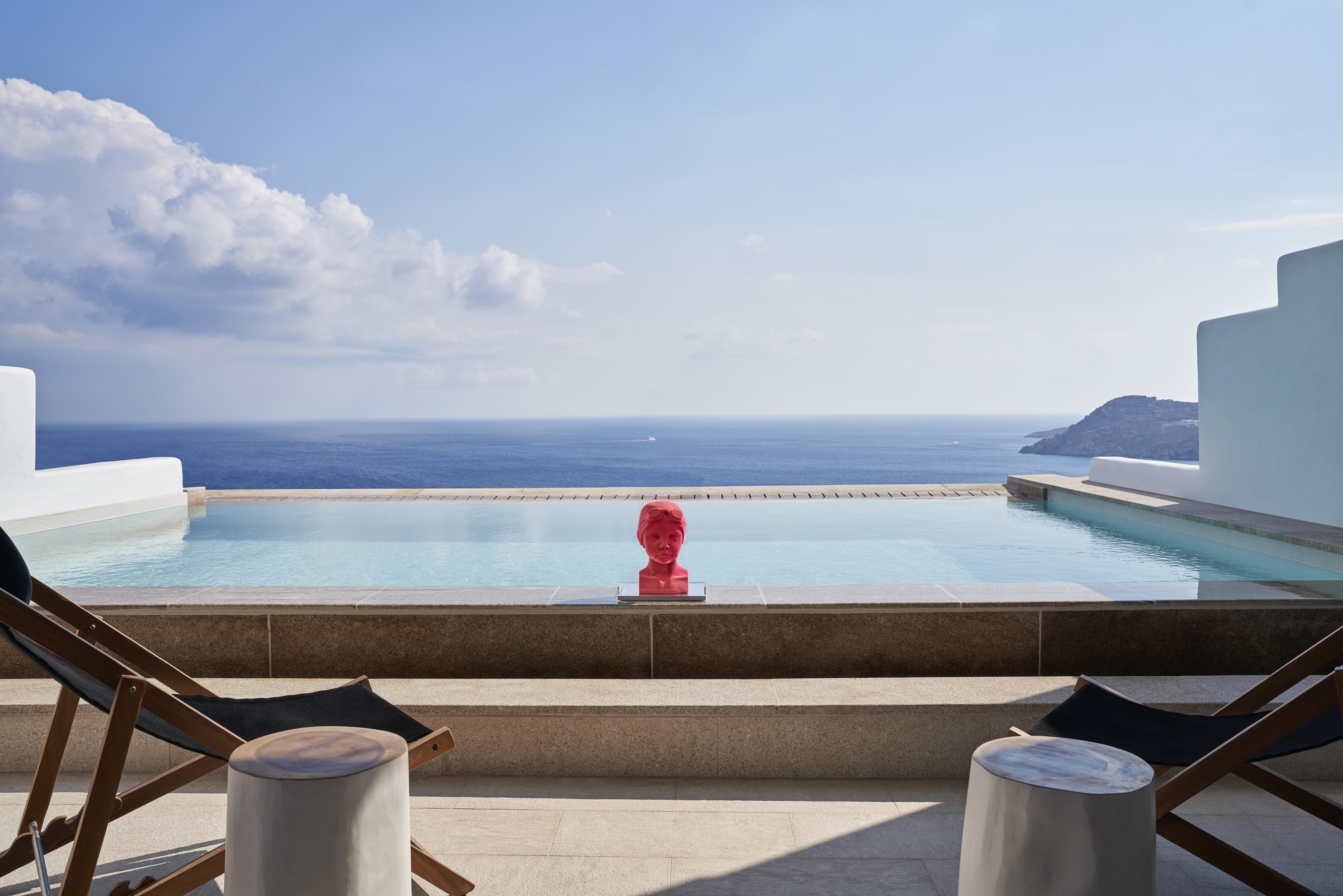 Myconian Villa Collection - Preferred Hotels & Resorts Елия Екстериор снимка