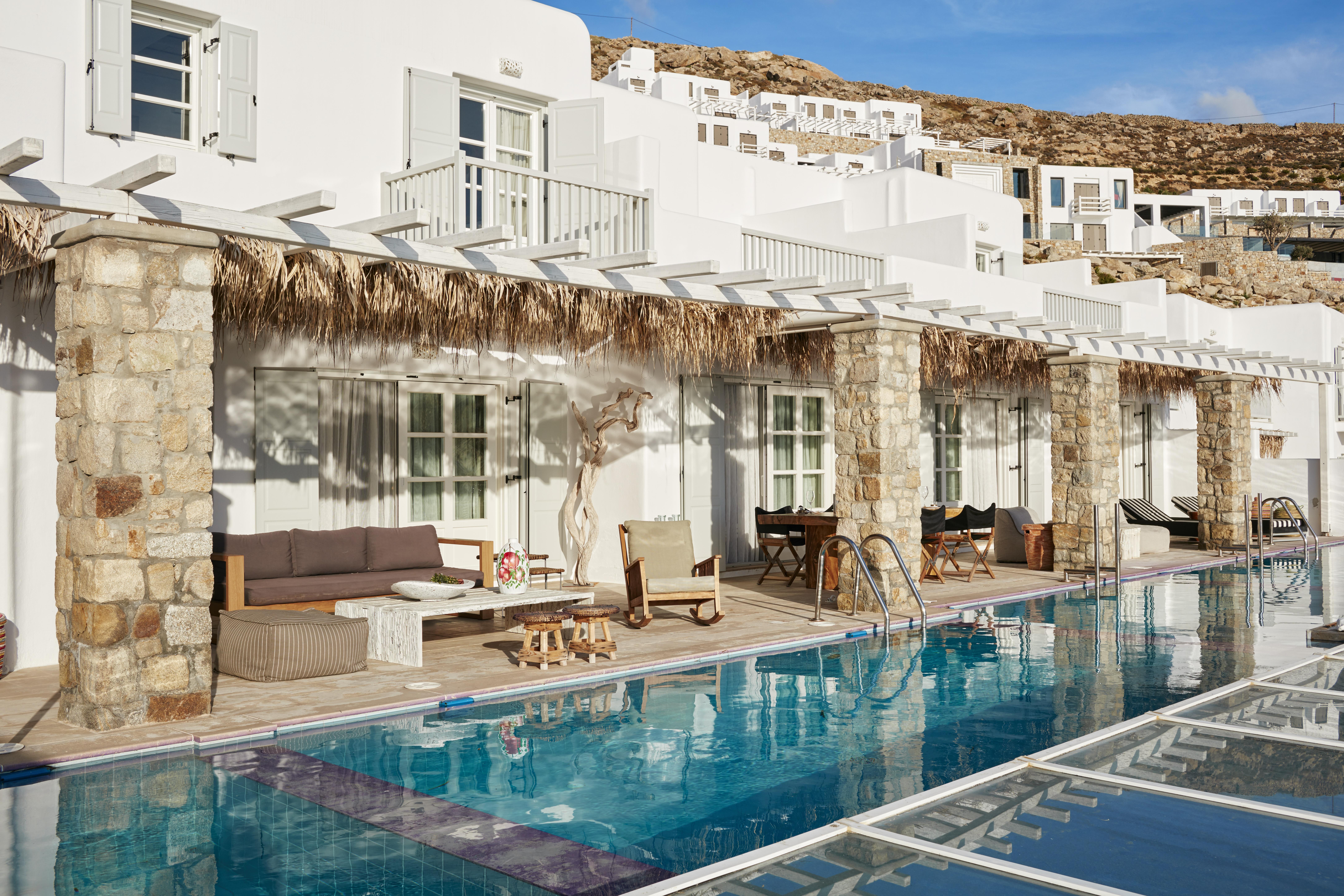 Myconian Villa Collection - Preferred Hotels & Resorts Елия Екстериор снимка