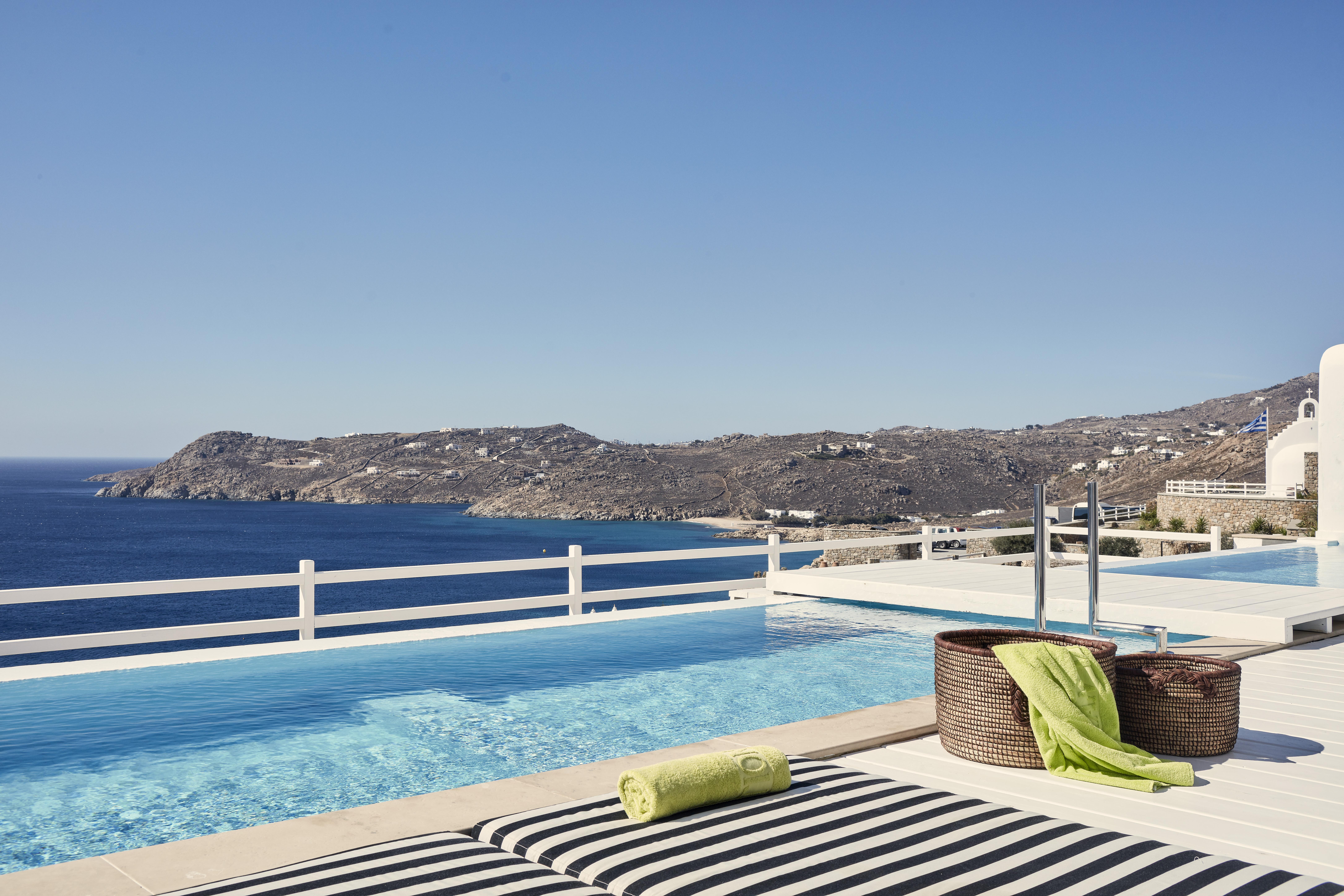 Myconian Villa Collection - Preferred Hotels & Resorts Елия Екстериор снимка