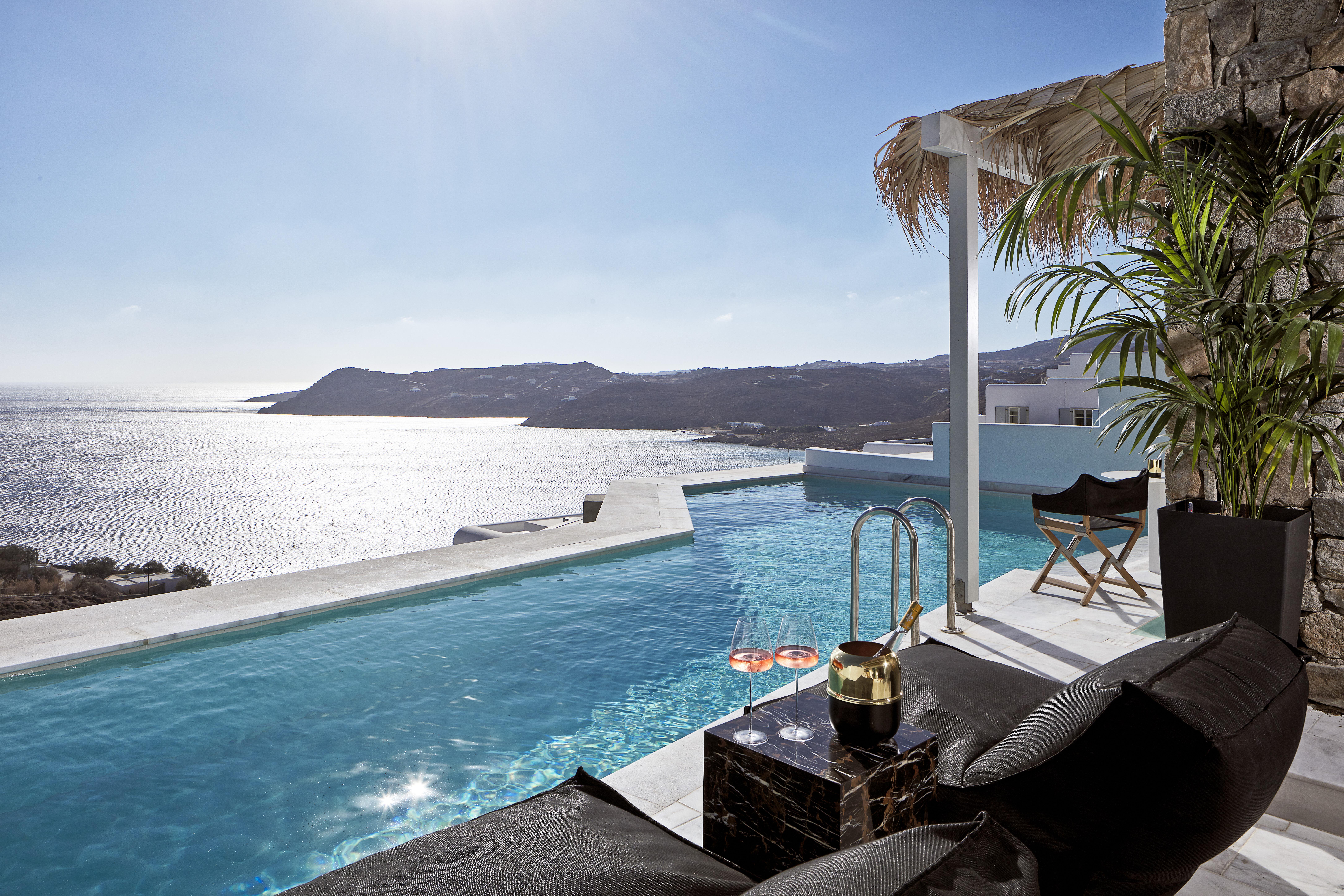 Myconian Villa Collection - Preferred Hotels & Resorts Елия Екстериор снимка